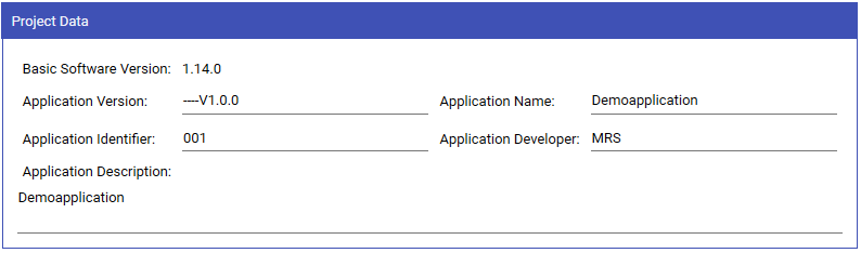 Project Data